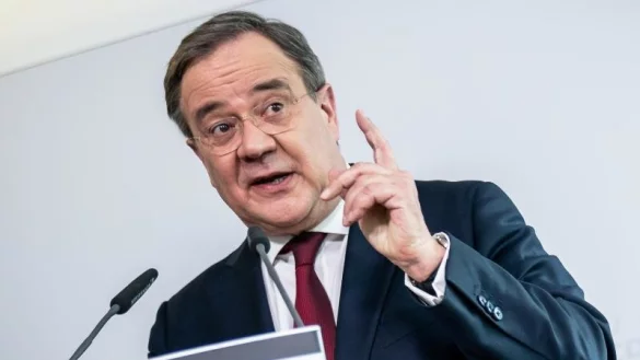 Laschet nach CDU-Pr&auml;sidium - &copy; Foto: Michael Kappeler/dpa-Pool/dpa