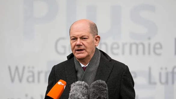 Bundeskanzler Olaf Scholz - &copy; Foto: Martin Meissner/AP-Pool/dpa