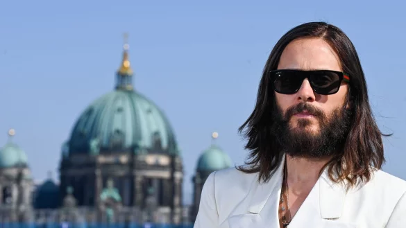 Jared Leto in Berlin - &copy; Foto: Jens Kalaene/dpa-Zentralbild/dpa