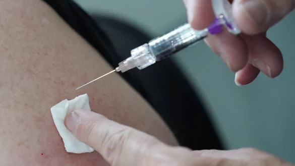 Grippeschutz-Impfung - &copy; Foto: Marcus Brandt/dpa