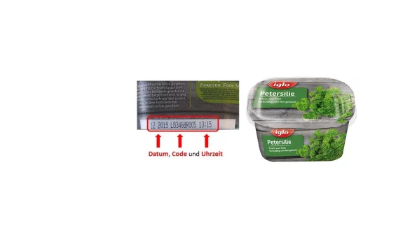 Tiefk&uuml;hl-Petersilie von Iglo - &copy; Foto: iglo Deutschland