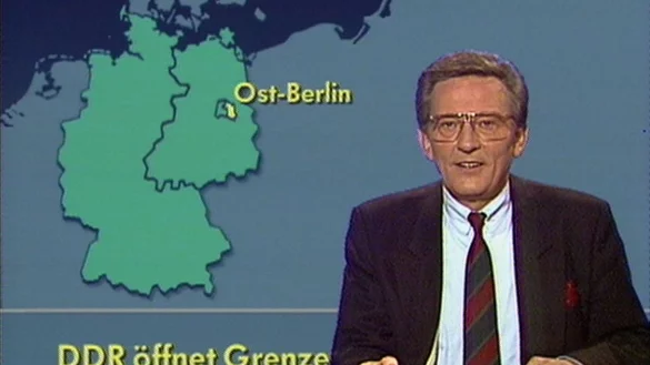 Historischer Fernseh-Moment - &copy; Foto: -/NDR/ARD aktuell/dpa