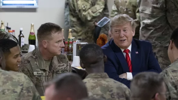 Trump in Afghanistan - &copy; Foto: Alex Brandon/AP/dpa