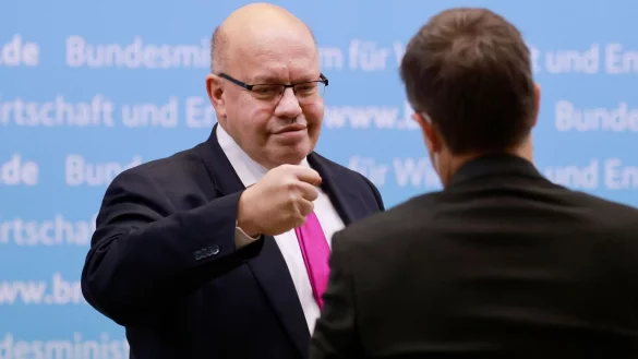 Altmaier: Hatte Bedenken bez&uuml;glich der Klimastiftung MV - &copy; Foto: Odd Andersen/AFP-POOL/dpa