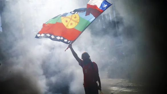 Klima-Gipfel wegen Protesten in Chile abgesagt - &copy; Foto: Agenciauno/Agencia Uno/dpa