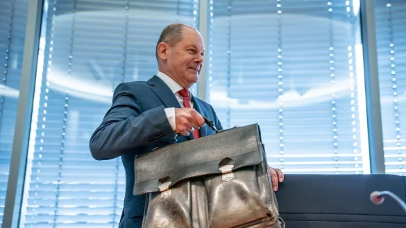 Olaf Scholz - &copy; Foto: Michael Kappeler/dpa