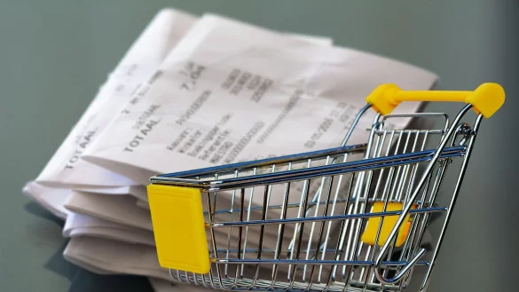 F&uuml;r viele Kassenbons wird Thermopapier verwendet. Es ist speziell beschichtet und darf nur in die graue Tonne. Ab Januar m&uuml;ssen die Zettel bei jedem Einkauf an den Kunden &uuml;bergeben werden. - &copy; pixabay.com