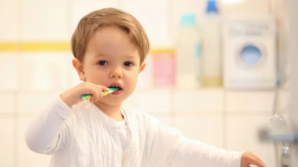 Kinderzahncremes im Test - &copy; Foto: Bodo Marks/dpa-tmn