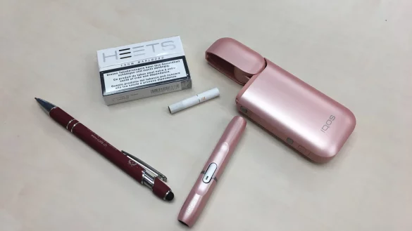 Tabakerhitzsystem Iqos - &copy; Foto: Christiane Oelrich/dpa