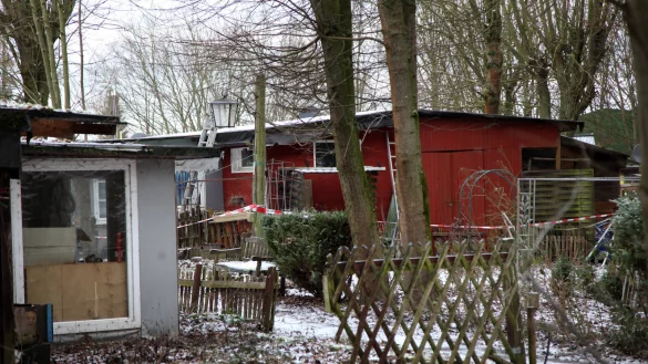 Die Parzelle des mutma&szlig;lichen Hauptt&auml;ters auf dem Campingplatz in L&uuml;gde-Elbrinxen. - &copy; Bernhard Preuss