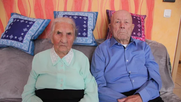 Jubilare: Paulina und Johann Wegner. - &copy; Kirsten Fuhrmann