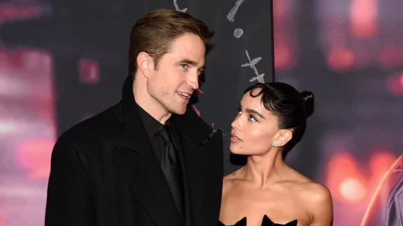 Pattinson und Kravitz - &copy; Foto: Evan Agostini/Invision/AP/dpa