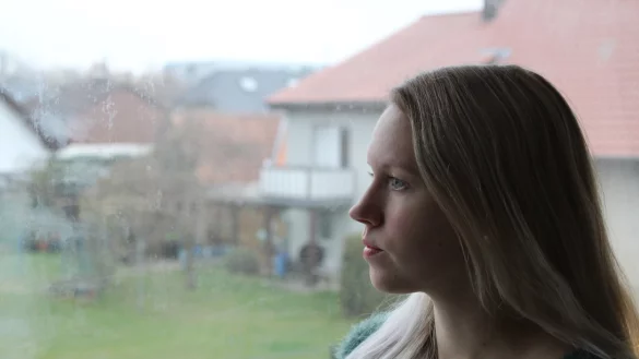 Maira Stork will anderen Trauernden Mut machen. - &copy; Fabian Herbst