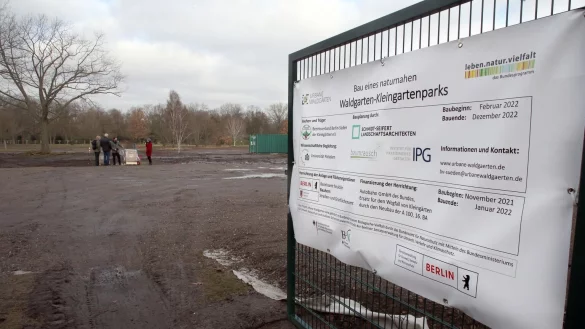 Neuer Waldgarten in Berlin-Neukölln - © Foto: Wolfgang Kumm/dpa