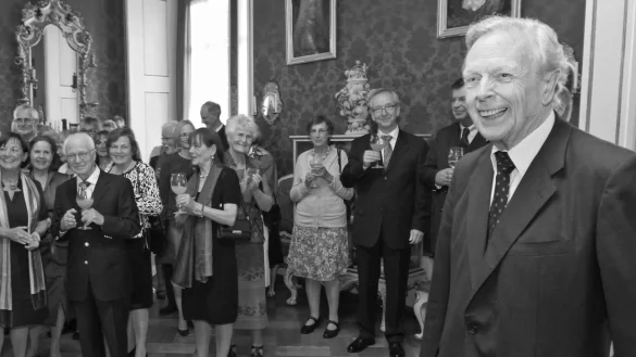 Dr. Armin Prinz zur Lippe bei der Feier zu seinem 90. Geburtstag, - © Archivfoto: Preuss