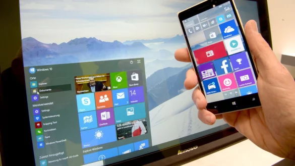 Windows 10 - &copy; Foto: Peter Steffen/dpa