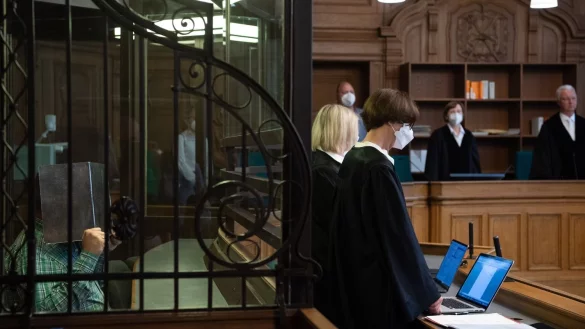 Kannibalismus-Prozess - &copy; Foto: Paul Zinken/dpa/Archiv