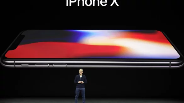 Cook pr&auml;sentiert iPhone X - &copy; Foto: Marcio Jose Sanchez