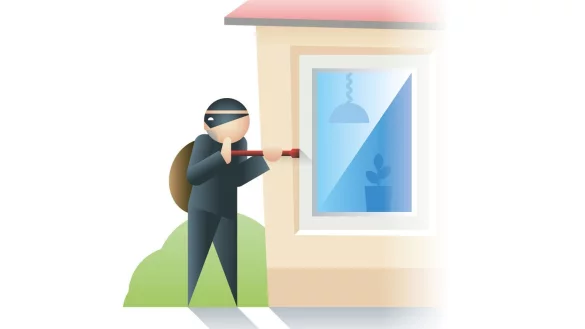 Schutz vor Einbrechern - &copy; Foto: dpa