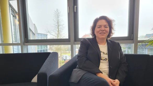 Kerstin Vieregge will erneut den Einzug in den Bundestag schaffen. Die Migration m&ouml;chte sie stark einschr&auml;nken. - &copy; Vasco Stemmer