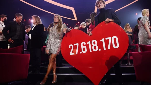 "Ein Herz f&uuml;r Kinder" - &copy; Foto: Annegret Hilse/Reuters/Pool/dpa