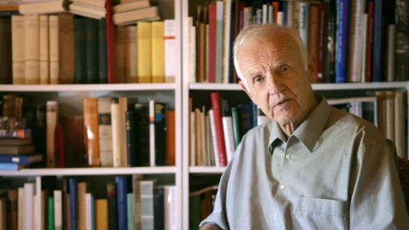 G&uuml;nter de Bruyn - &copy; Foto: Patrick Pleul/dpa