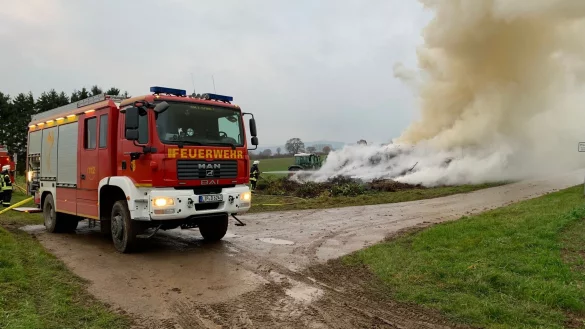 Die Rauchentwicklung war stark. - &copy; Feuerwehr D&ouml;rentrup
