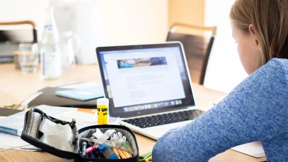 Vor allem Laptop sind fürs Homeschooling gefragt. Doch nicht alle Familien können sich die teuren Geräte leisten. Hilfe bietet der Verein Computertruhe. - © Symbolfoto: Pixabay