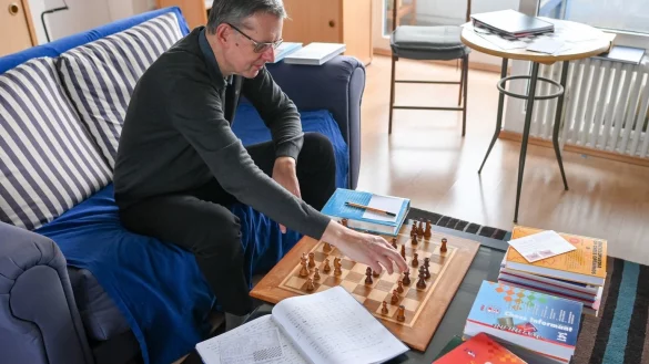 Schachspieler - &copy; Foto: Jens Kalaene/dpa-Zentralbild/dpa