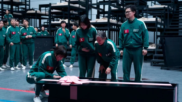 Kürzlich wurde der Trailer zur letzten "Squid Game"-Staffel veröffentlicht. - © Noh Ju-Han / Netflix/dpa