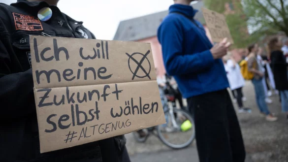 Das geplante Absenken des Wahlalters auf 16 bei Landtagswahlen in NRW wird seit vielen Jahren gefordert. - &copy; Sebastian Gollnow/dpa