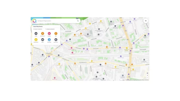 Freundliche Karte aus Frankreich: Qwant Maps - &copy; Foto: qwant.com