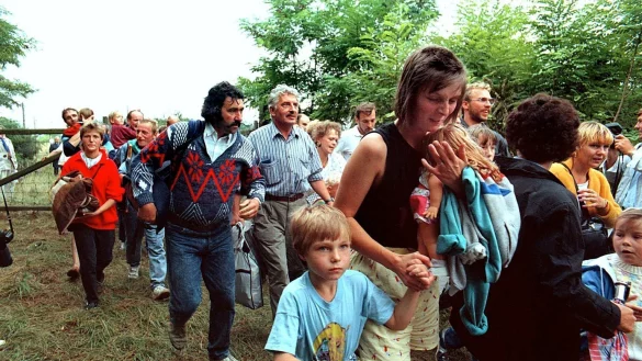 Flucht im Ungarn-Urlaub - &copy; Foto: Votava/Archiv