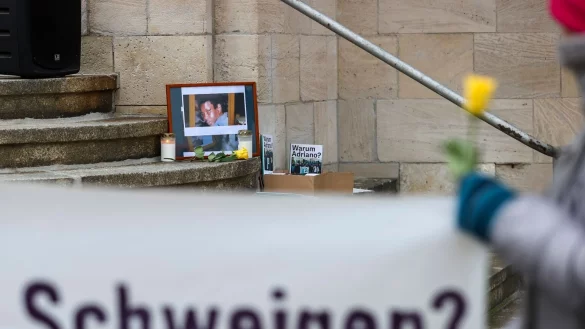 Oury Jalloh - &copy; Foto: Jan Woitas/dpa