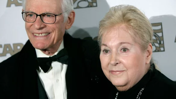 Marilyn Bergman mit Ehemann - &copy; Foto: Matt Sayles/AP/dpa