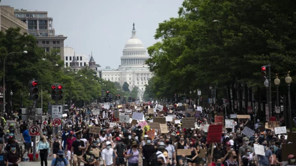 Demonstartion in Washington - &copy; Foto: Liu Jie/XinHua/dpa