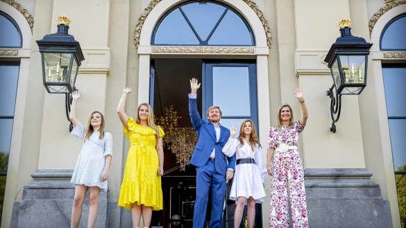 K&ouml;nigsfamilie - &copy; Foto: Patrick van Katwijk/ANP ROYAL IMAGES POOL/dpa