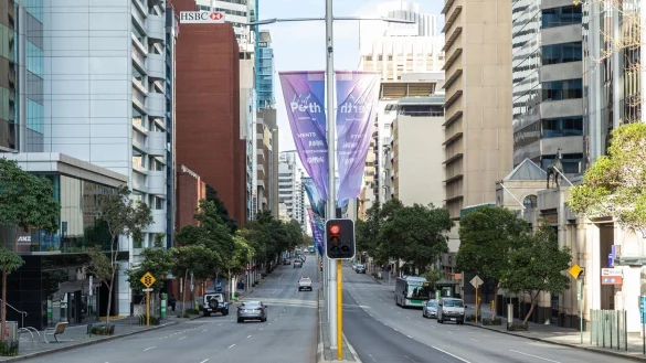 Metropole Perth in Australien - &copy; Foto: Richard Wainwright/AAP/dpa