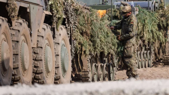 Die NRW-Landesregierung will zentraler Standort für die Rüstungsindustrie werden. - © imago/