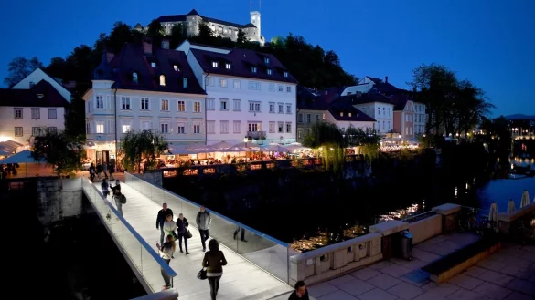 Ljubljana - &copy; Foto: Britta Pedersen/dpa-Zentralbild/ZB