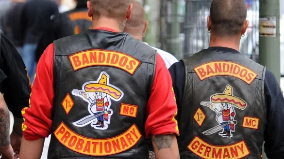 Bielefeld galt unter Rockern bisher als Hells-Angels-Bereich. Im Sommer 2024 tauchten erstmals Bandidos im Süden der Stadt auf. - © Symbolfoto: Gero Breloer / dpa
