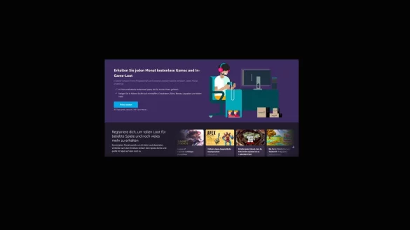 Amazon Prime Gaming - &copy; Foto: gaming.amazon.com/dpa-tmn