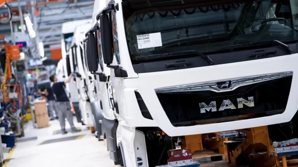 Traton - MAN - &copy; Foto: Sven Hoppe/dpa