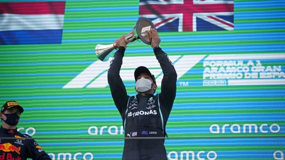 Siegerehrung - &copy; Foto: Emilio Morenatti/AP Pool/dpa