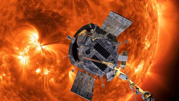 &laquo;Parker Solar Probe&raquo;-Sonde - &copy; Foto: -/AP/dpa