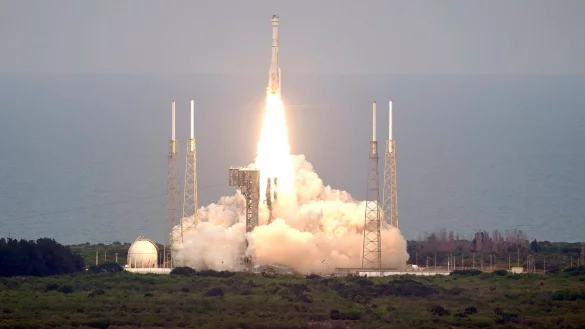 Boeing &laquo;Starliner&raquo;-Raumschiff - &copy; Foto: John Raoux/AP/dpa