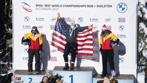 Siegerehrung - &copy; Foto: Sebastian Kahnert/dpa-Zentralbild/dpa