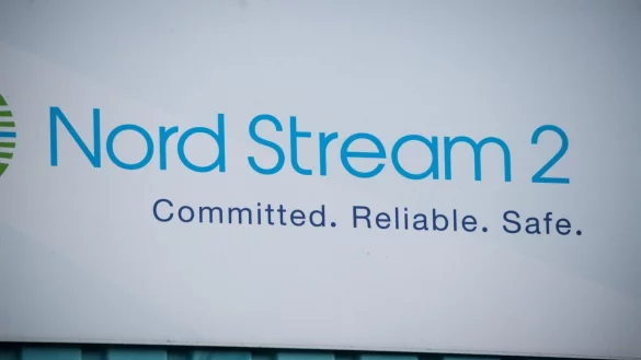 Nord Stream 2 Logo - &copy; Foto: Stefan Sauer/dpa