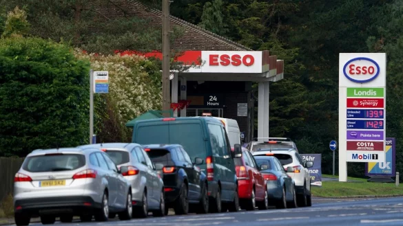 Kraftstoffkrise - &copy; Foto: Gareth Fuller/PA/dpa