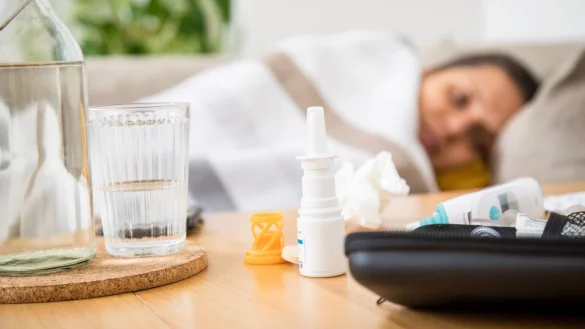 Leichte Corona-Symptome - &copy; Foto: Christin Klose/dpa-tmn